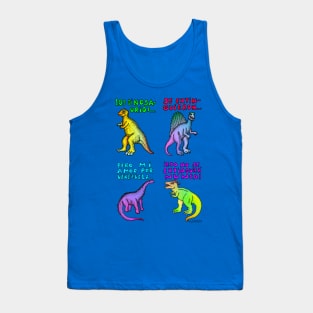 Venezuelan Dinosaurs Tank Top